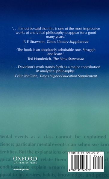 Produktbild: Essays on Actions and Events