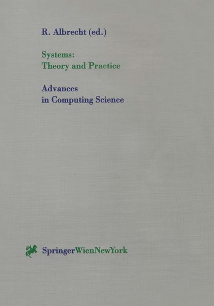 Produktbild: Systems: Theory and Practice
