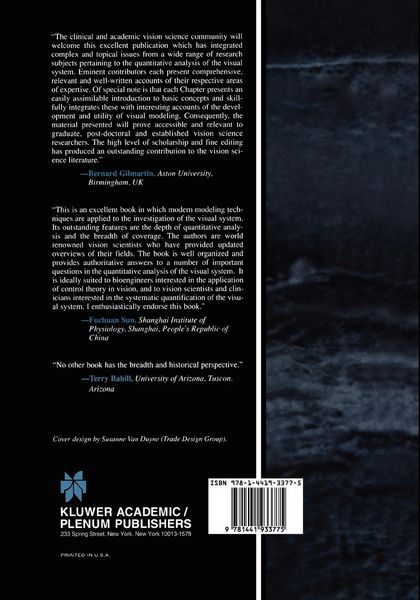 Produktbild: Models of the Visual System