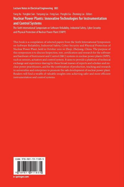 Produktbild: Nuclear Power Plants: Innovative Technologies for Instrumentation and Control Systems