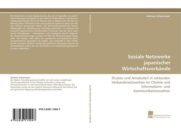 Produktbild: Soziale Netzwerke japanischer Wirtschaftsverb&auml;nde