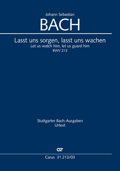Produktbild: Lasst uns sorgen, lasst uns wachen (Klavierauszug)