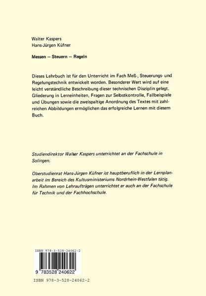 Produktbild: Messen Steuern Regeln
