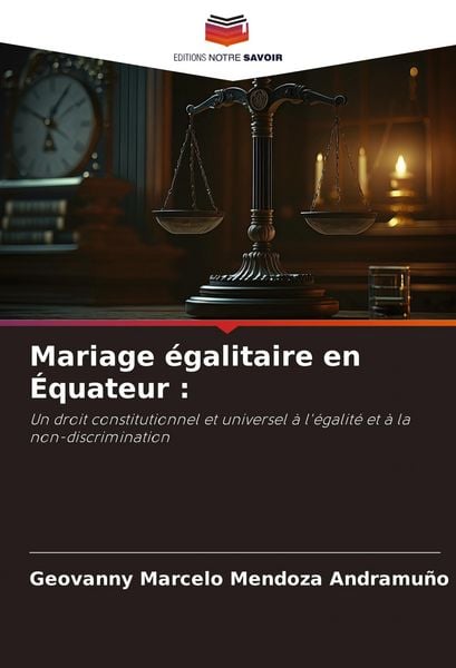 Produktbild: Mariage &eacute;galitaire en &Eacute;quateur :