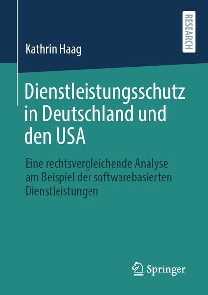 Produktbild: Dienstleistungsschutz in Deutschland und den USA
