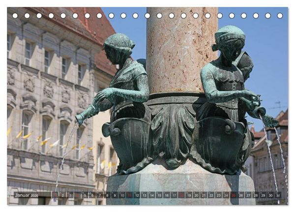 Produktbild: Bummel durch Forchheim (Tischkalender 2026 DIN A5 quer), CALVENDO Monatskalender