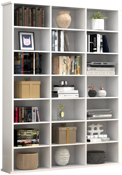 Produktbild: Holz CD DVD Standregal B&uuml;cherregal Regal Megosa M