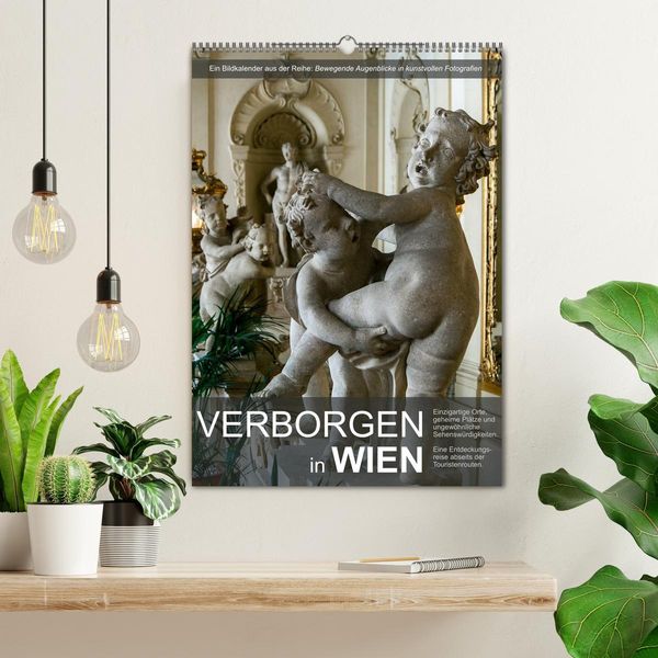 Produktbild: Verborgen in Wien (Wandkalender 2026 DIN A2 hoch), CALVENDO Monatskalender