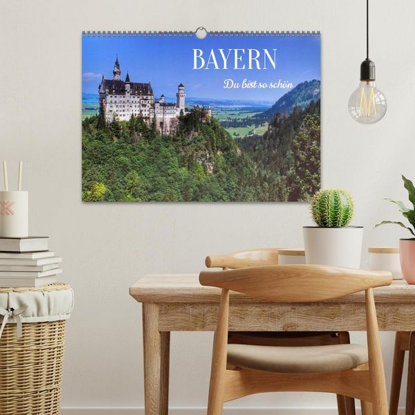 Produktbild: BAYERN, Du bist so sch&ouml;n (Wandkalender 2026 DIN A3 quer), CALVENDO Monatskalender
