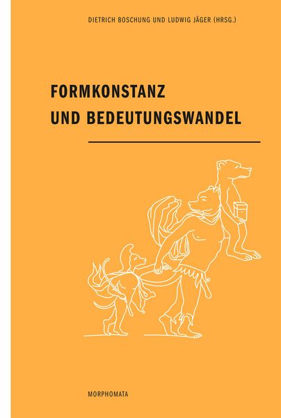 Produktbild: Formkonstanz und Bedeutungswandel