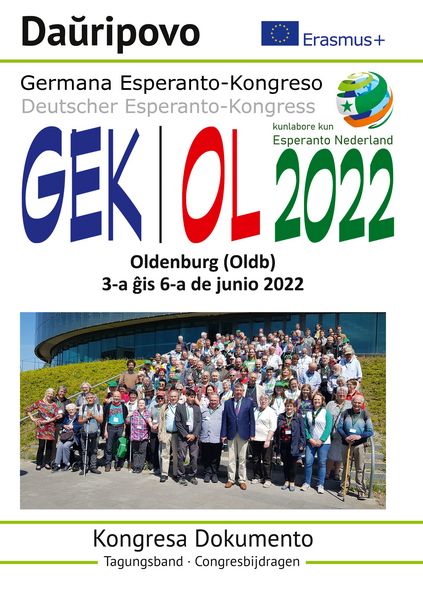 Produktbild: Germana Esperanto-Kongreso Oldenburg 2022