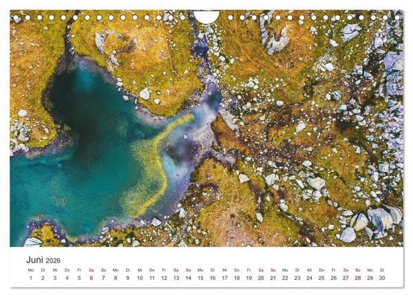 Produktbild: Spanien Luftaufnahmen (Wandkalender 2026 DIN A4 quer), CALVENDO Monatskalender