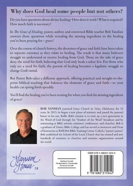 Produktbild: The Grace of Healing: Revealing God's Heart to Heal