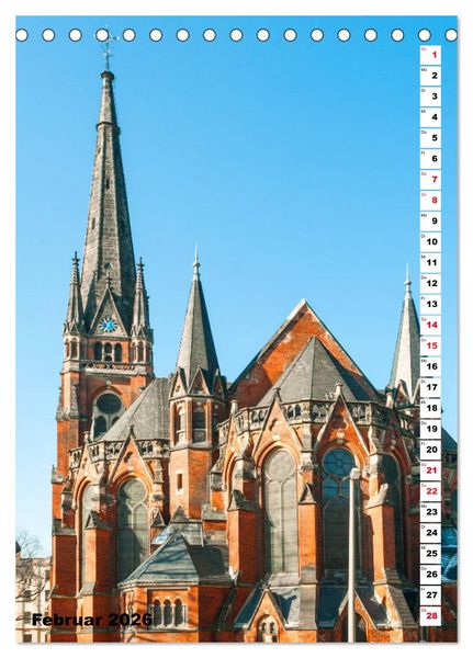 Produktbild: Gera - Stadt an der wei&szlig;en Elster (Tischkalender 2026 DIN A5 hoch), CALVENDO Monatskalender