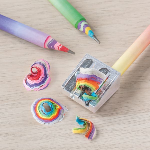 Produktbild: Brunnen Bleistift &bdquo;Rainbow Paper&ldquo; &brvbar; HB, rund, sortiert