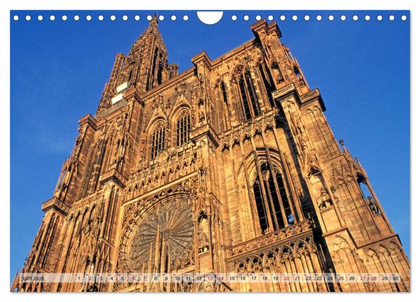 Produktbild: Lumi&egrave;re de cath&eacute;drale (Calendrier mural 2026 DIN A4 vertical), CALVENDO calendrier mensuel