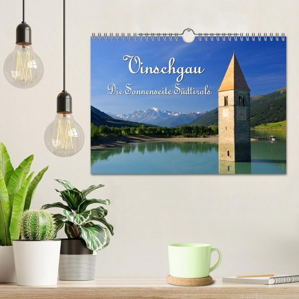 Produktbild: Vinschgau - Die Sonnenseite S&uuml;dtirols (Wandkalender 2026 DIN A4 quer), CALVENDO Monatskalender