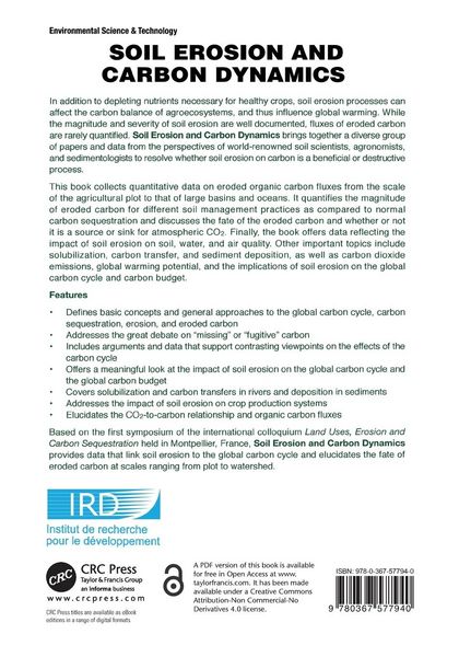 Produktbild: Soil Erosion and Carbon Dynamics