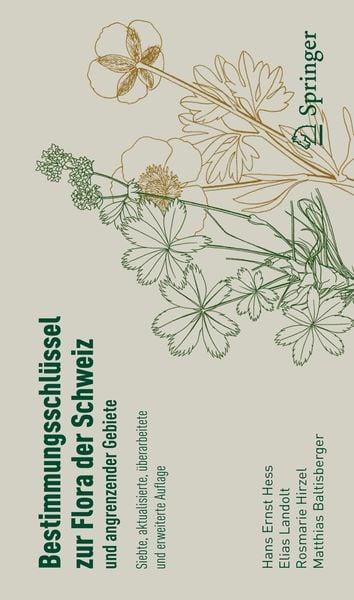 Produktbild: Bestimmungsschlüssel zur Flora der Schweiz und angrenzender Gebiete