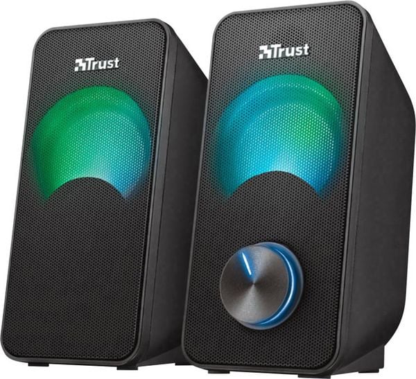 Produktbild: Trust Arys 2.0 RGB 2.1 PC-Lautsprecher Kabelgebunden 12W Schwarz