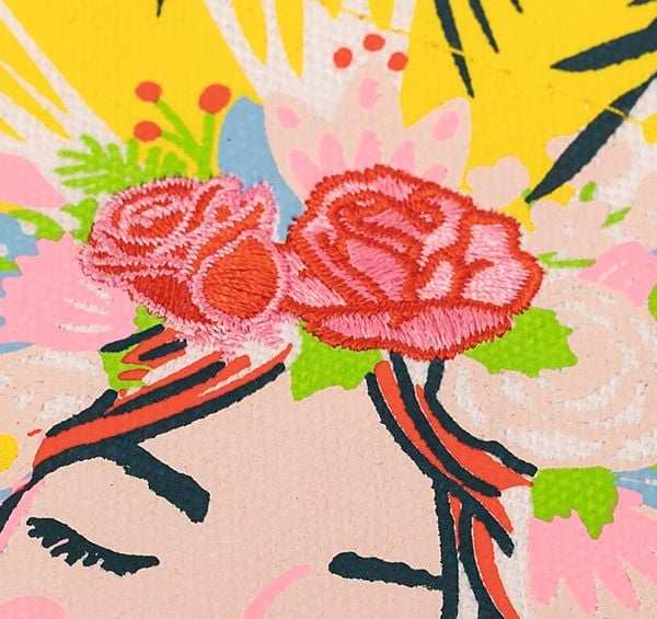 Produktbild: Basically it's magic Büchertasche Flowers