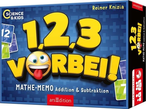 Produktbild: Science & Kids &ndash; 1, 2, 3 ... vorbei! Mathe-Memo Addition & Subtraktion