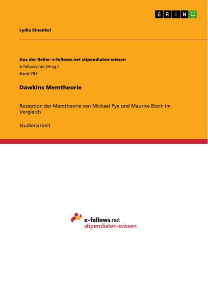 Produktbild: Dawkins Memtheorie