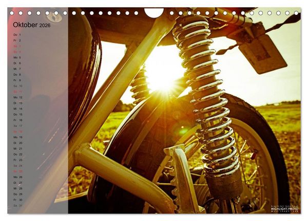 Produktbild: Simson S51 (Wandkalender 2026 DIN A4 quer), CALVENDO Monatskalender