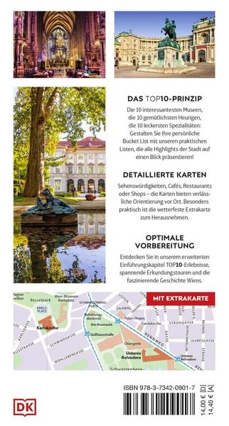Produktbild: TOP10 Reisef&uuml;hrer Wien