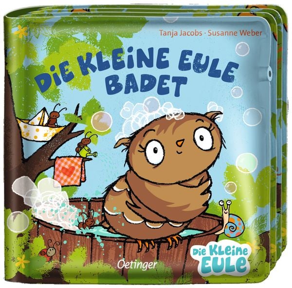 Produktbild: Die kleine Eule badet, Badebuch
