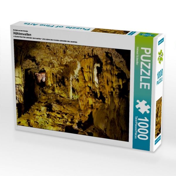CALVENDO Puzzle Ein Motiv aus dem Kalender Höhlenwelten | 1000 Teile Lege-Größe 64x48cm Foto-Puzzle für glückliche Stunden