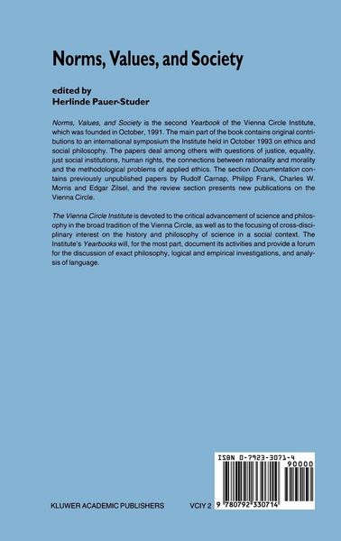 Produktbild: Norms, Values, and Society