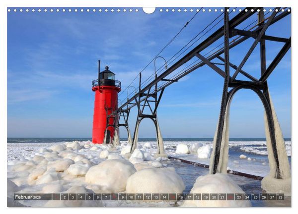 Produktbild: Great Lakes - Die gro&szlig;en Seen (Wandkalender 2026 DIN A3 quer), CALVENDO Monatskalender