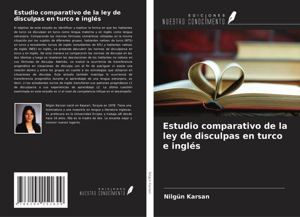 Produktbild: Estudio comparativo de la ley de disculpas en turco e ingl&eacute;s