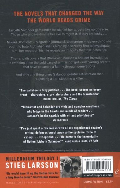 Produktbild: The Girl with the Dragon Tattoo
