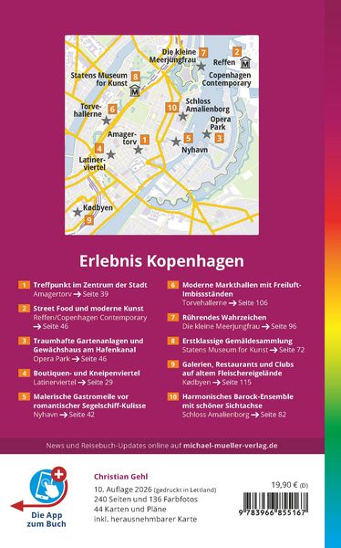 Produktbild: MICHAEL M&Uuml;LLER Reisef&uuml;hrer Kopenhagen MM-City