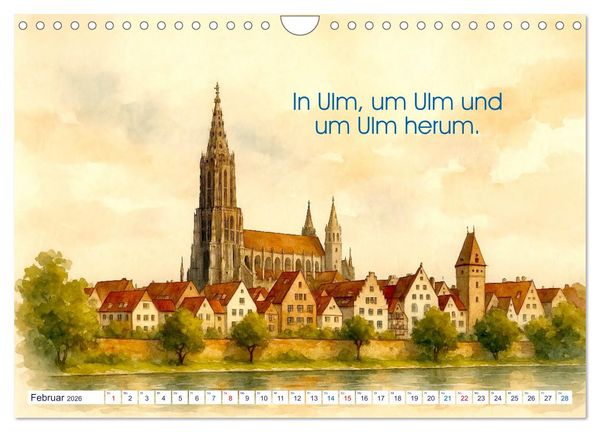Produktbild: Zackige Zungenbrecher (Wandkalender 2026 DIN A4 quer), CALVENDO Monatskalender