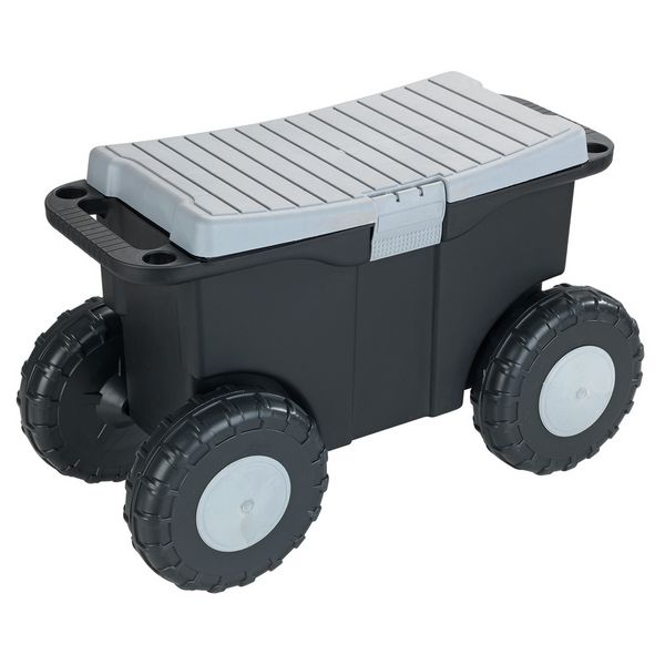 Garten- und Hobbywagen XXL, komfortable Sitzhöhe