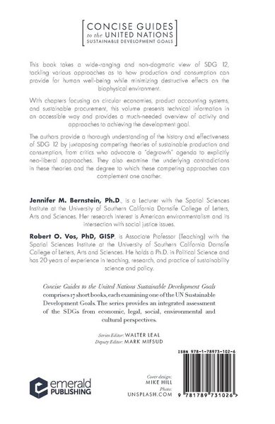 Produktbild: SDG12 - Sustainable Consumption and Production