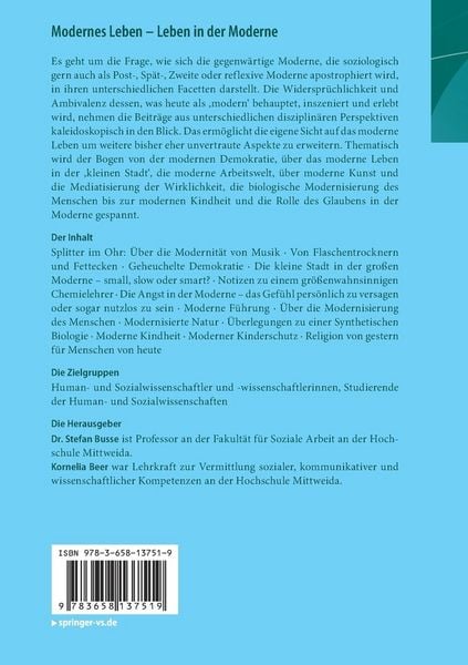 Produktbild: Modernes Leben &ndash; Leben in der Moderne