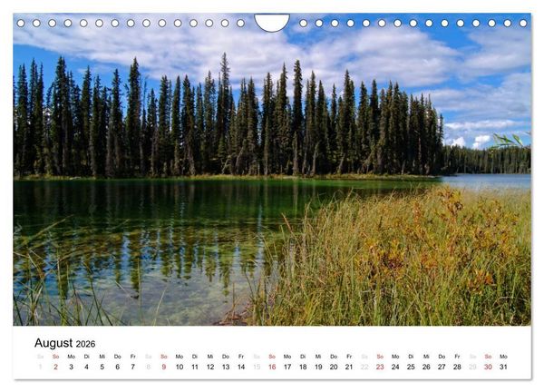 Produktbild: Kanadische Landschaften 2026 (Wandkalender 2026 DIN A4 quer), CALVENDO Monatskalender