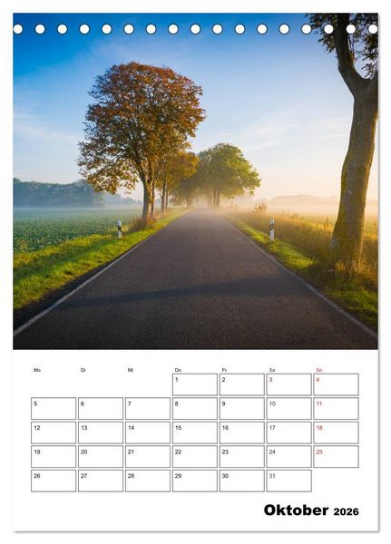 Produktbild: Insel R&uuml;gen - Wilde Sch&ouml;nheit an der Ostsee (Tischkalender 2026 DIN A5 hoch), CALVENDO Monatskalender