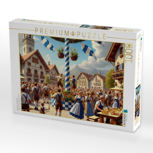Produktbild: CALVENDO Puzzle Bayerische Lebensfreude | 1000 Teile Lege-Gr&ouml;&szlig;e 64x48cm Foto-Puzzle f&uuml;r gl&uuml;ckliche Stunden