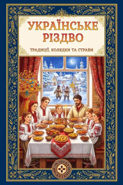 Produktbild: Українське Різдво: Традиції, Обряди, Символи, Рецепти, Колядки, Щедрівки, Ворожіння та Магія Зимових Свят