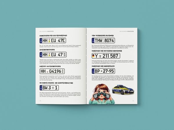 Produktbild: Das gro&szlig;e Autokennzeichen Mitmachbuch f&uuml;r Kinder