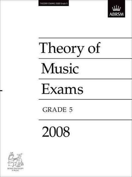Produktbild: Theory of Music Exams, Grade 5, 2008