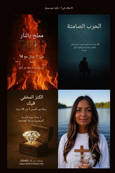 Produktbild: 4 في 1 عظات بقلم زاكارياس جودسيجل مع روابط صوت