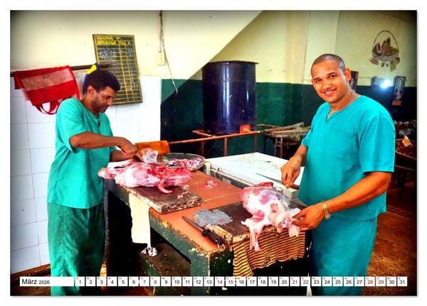 Produktbild: Metzgereien in Havanna (Tischkalender 2026 DIN A5 quer), CALVENDO Monatskalender
