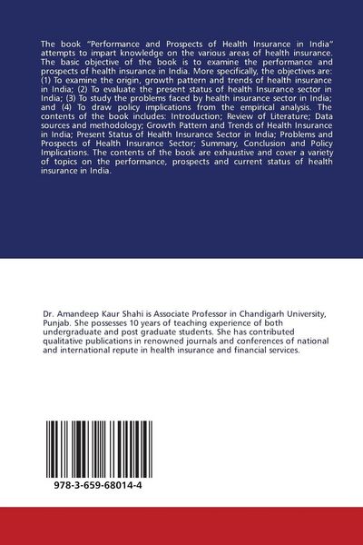 Produktbild: Performance and Prospects of Health Insurance in India