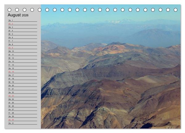 Produktbild: Argentinien - Impressionen (Tischkalender 2026 DIN A5 quer), CALVENDO Monatskalender